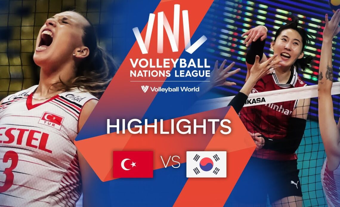 🇹🇷 TÜR vs. 🇩🇴 DOM - Highlights Week 2 | Women's VNL 2022