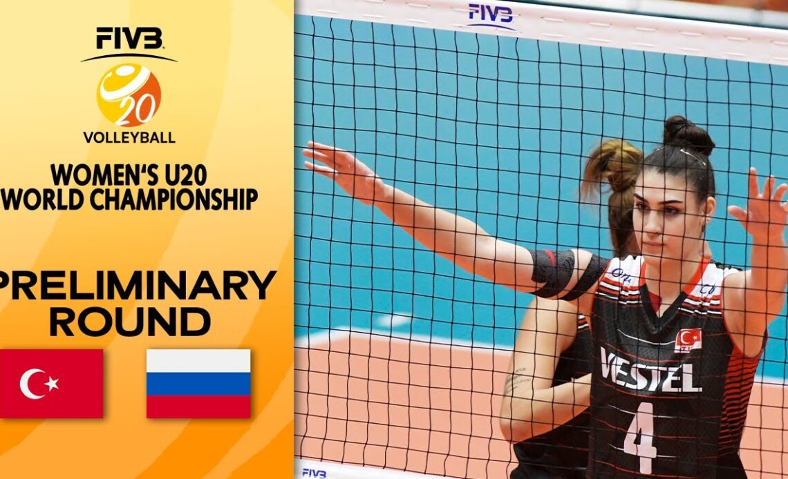 TUR vs. RUS - Full Match | Women's U20 Volleyball World Champs 2021