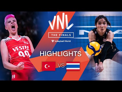 🇹🇷 TÜR vs. 🇹🇭 THA - Highlights Quarter Finals | Women's VNL 2022