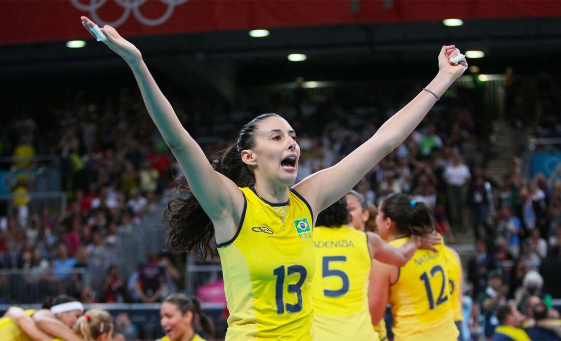 Brazil's Opposite Sheilla Castro