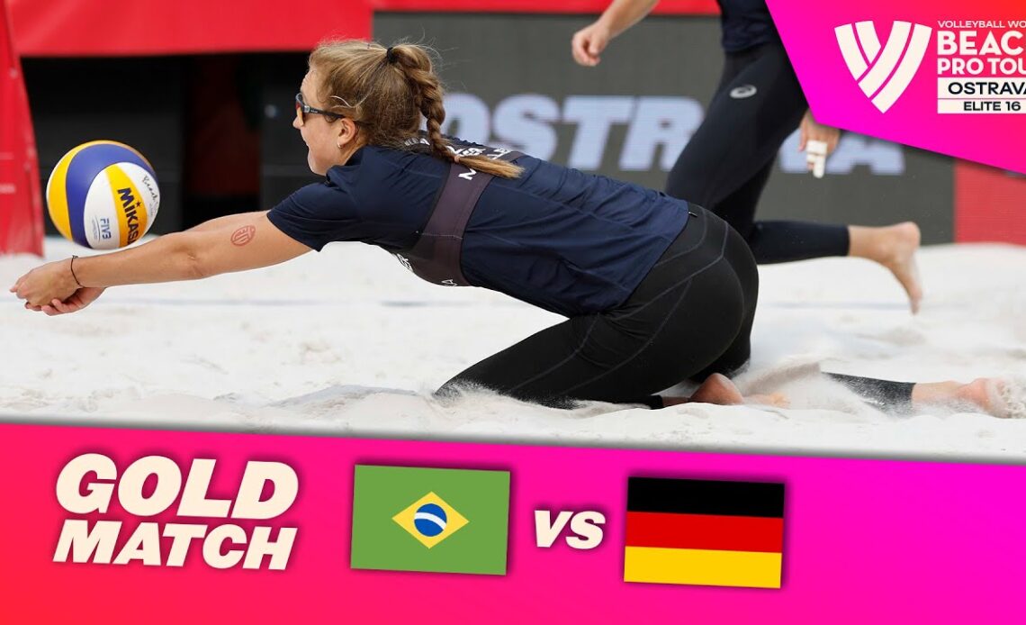Talita/Rebecca vs. Müller/Tillmann - Gold Highlights Ostrava 2022 #BeachProTour