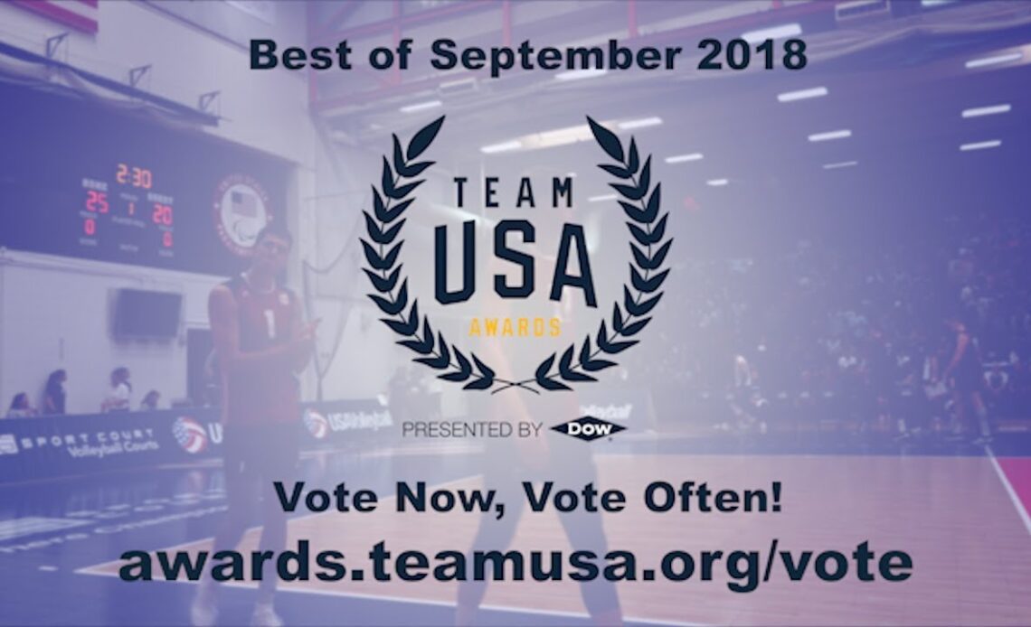 Team USA Awards | Best of September 2018