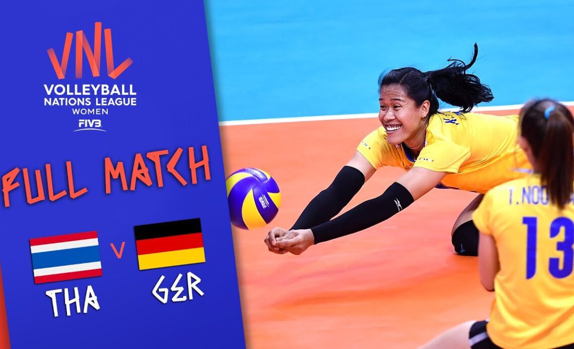Thailand 🆚Germany - Full Match | Women’s Volleyball Nations League 2019