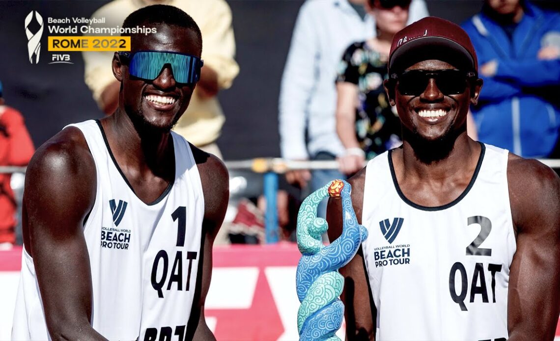 The Best Are In Rome: Cherif & Ahmed 🇶🇦 | Beach Volleyball World Championships 2022