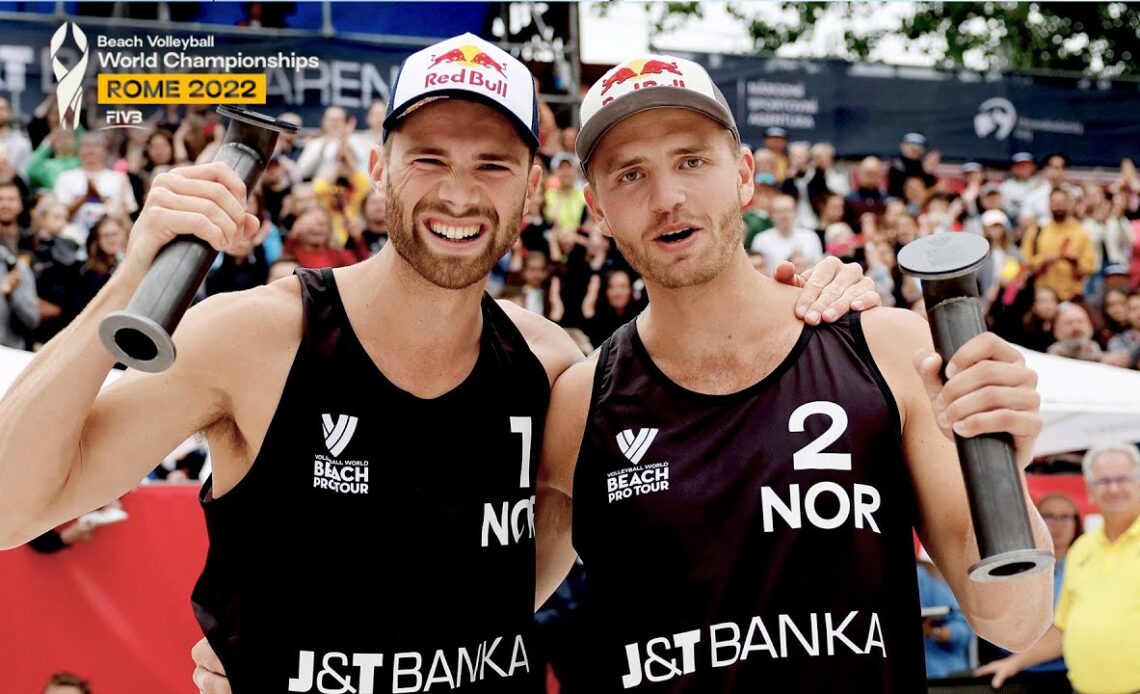 The Best Are In Rome: Mol & Sorum 🇳🇴 | Beach Volleyball World Championships 2022