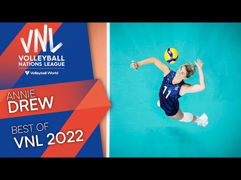 The Best of USA's Annie Drews at VNL 2022