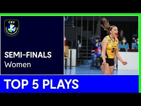 The Best of the Semi-Finals I Champions League Volley Women ft  Fenerbahce & Vakifbank