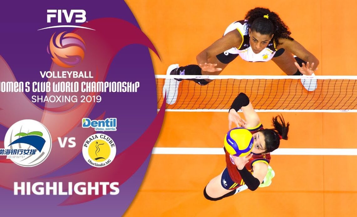 Tianjin  vs. Praia - Highlights | Women's Volleyball Club World Champs 2019