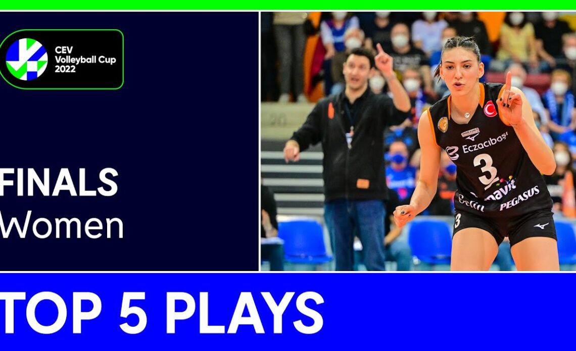 Top 5 Plays Finals - #CEVCupW