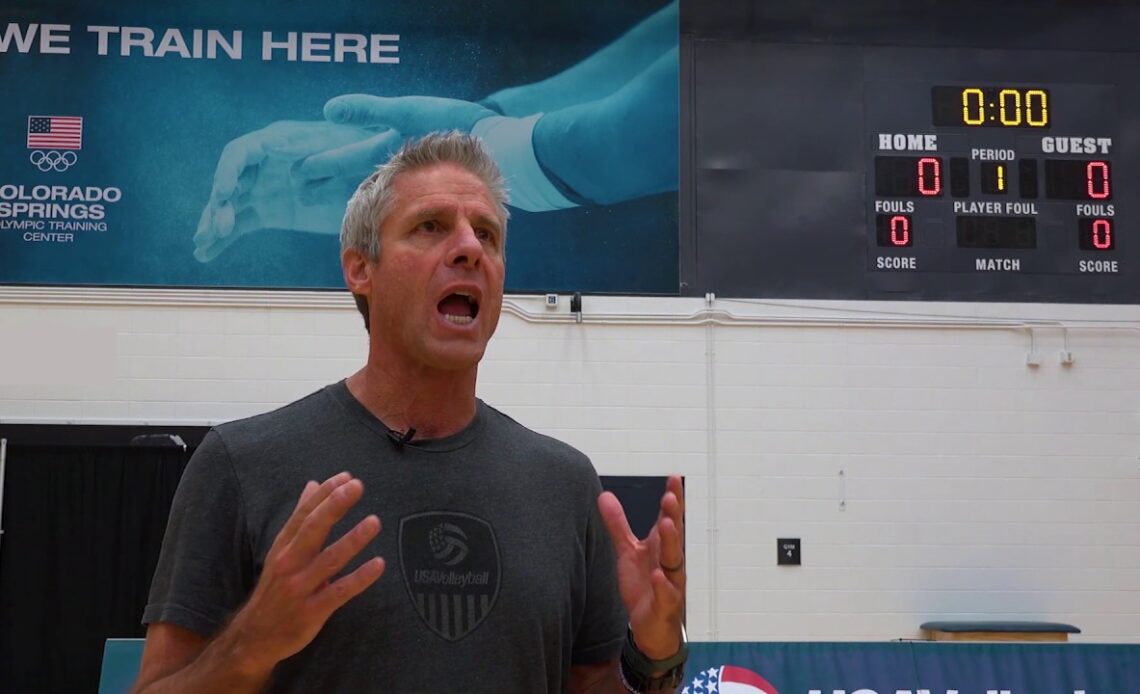 Tryout Energizes Karch Kiraly | U.S. Women's National Team Tryout