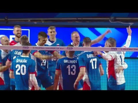 Tunisia vs. Czech Republic - Volleyball Challenger Cup Men - Match Highlights, 29/07/2022