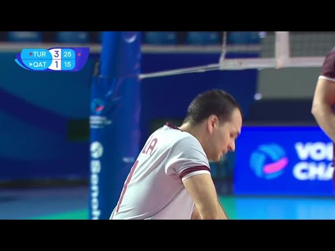 Türkiye vs. Qatar - Volleyball Challenger Cup Men - Match Highlights, 29/07/2022