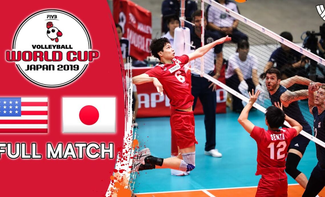 USA 🆚 Japan Full Match Men’s Volleyball World Cup 2019 VCP Volleyball