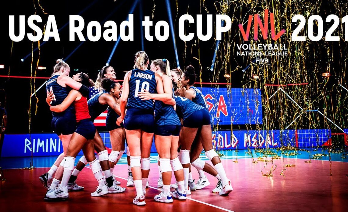 USA Road To CUP at the Women's VNL 2021