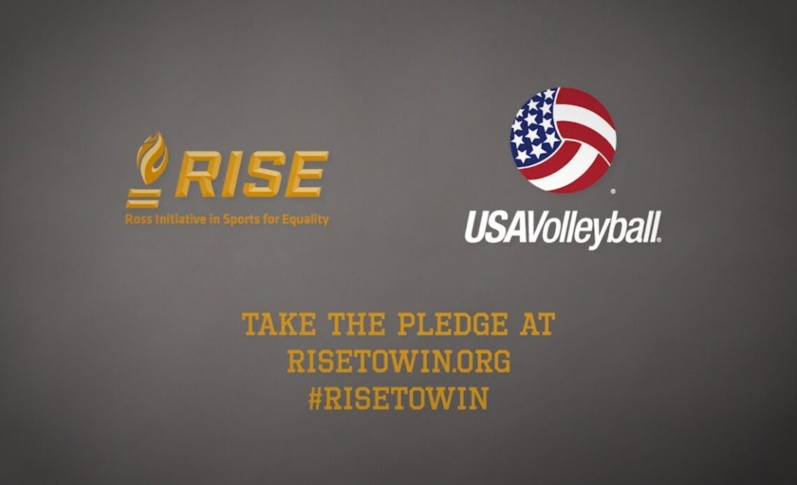 USA Volleyball Takes the RISE Pledge