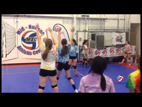 USAV Drill Video Loser Becomes The Net