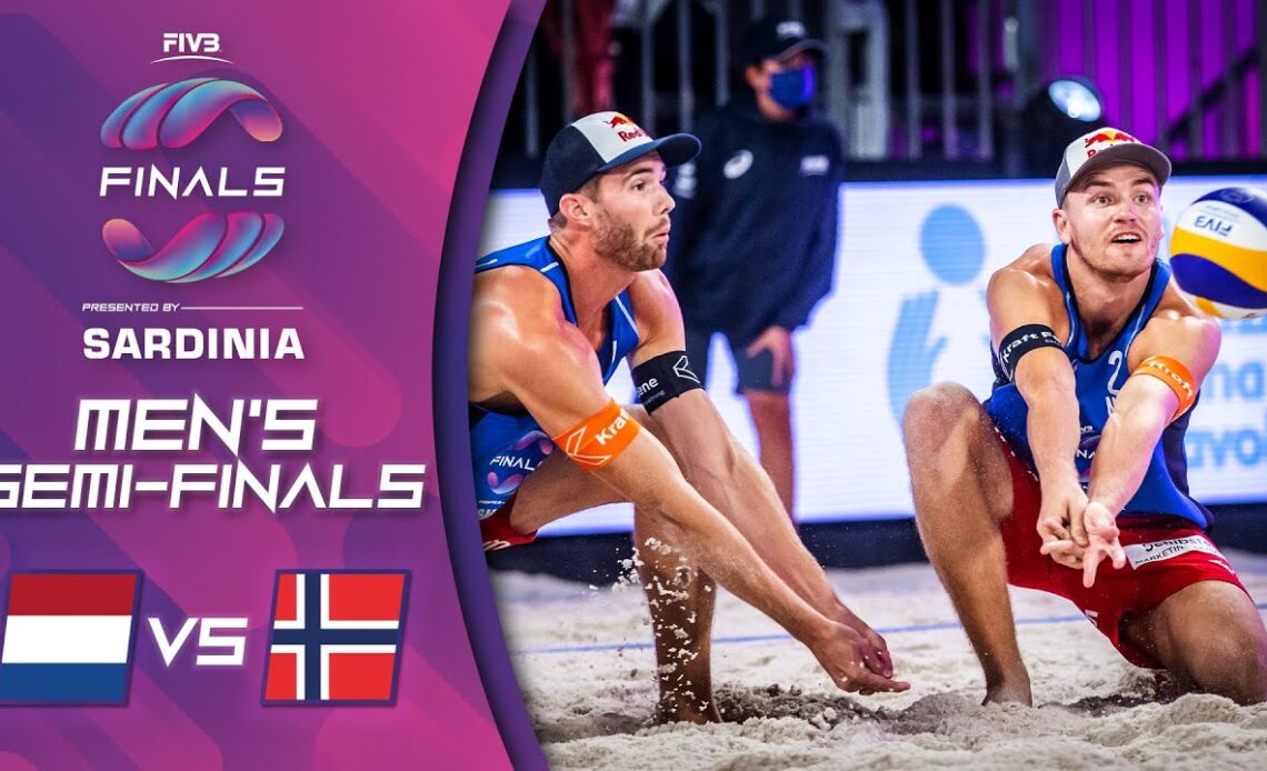 Varenhorst/Van de Velde vs. Mol/Sorum - Men's Semi-Final | World Tour Finals 2021