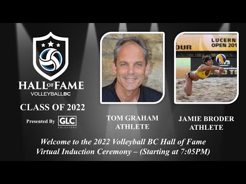 Volleyball BC Hall of Fame Ceremony - Tom Graham & Jamie Broder