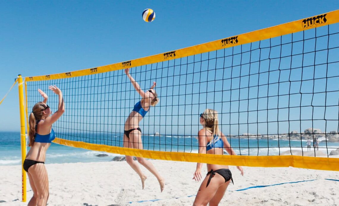 Volleyball net heights - regulations, rules & violations
