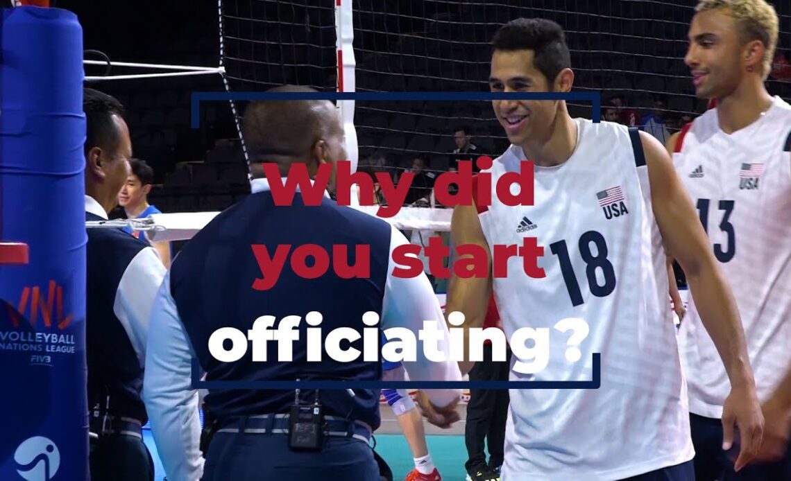 Why did you start officiating? | Antonio King | USA Volleyball
