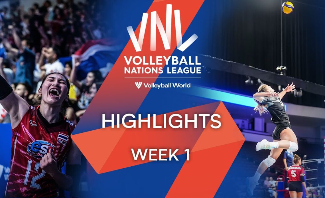 Women's Highlights Week 1 | Women's VNL 2022
