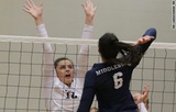 Women's Volleyball Opens NE10 Play with Loss at Franklin Pierce