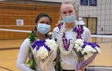 Women's Volleyball Stays Close with Saint Rose During Senior Day Setback