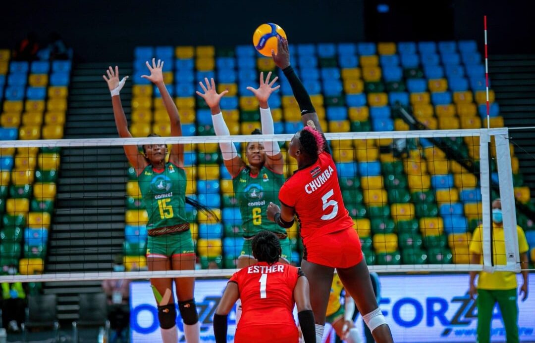 WorldofVolley :: CAVB W: Cameroon is the African champion for the third time in a row