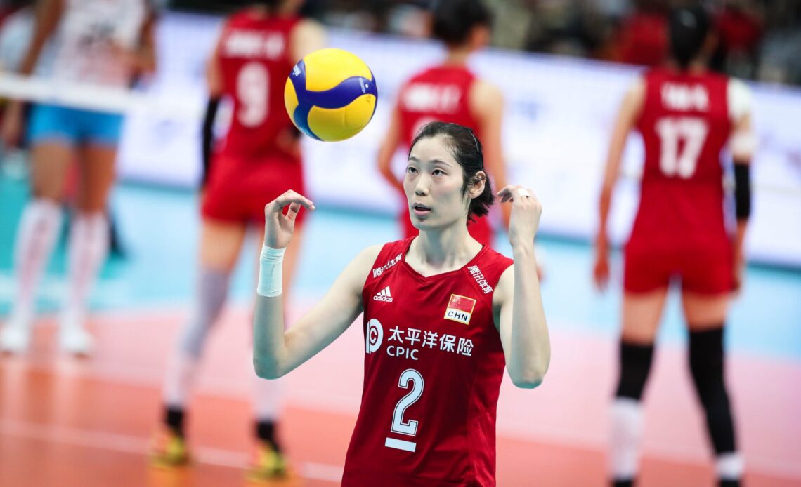 WorldofVolley :: CHN W: Zhu out of national team this season