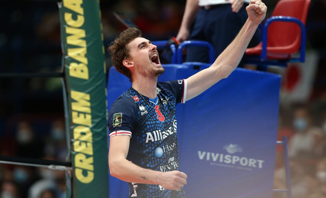 WorldofVolley :: ITA M: Milano confirm staying of their bomber Patry until 2024