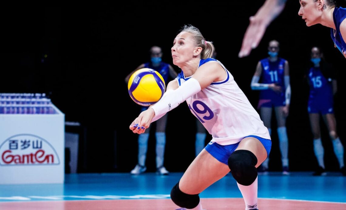 WorldofVolley :: RUS W: Best Libero of EuroVolley in 2015, Podkopaeva, strengthens Dinamo Moscow