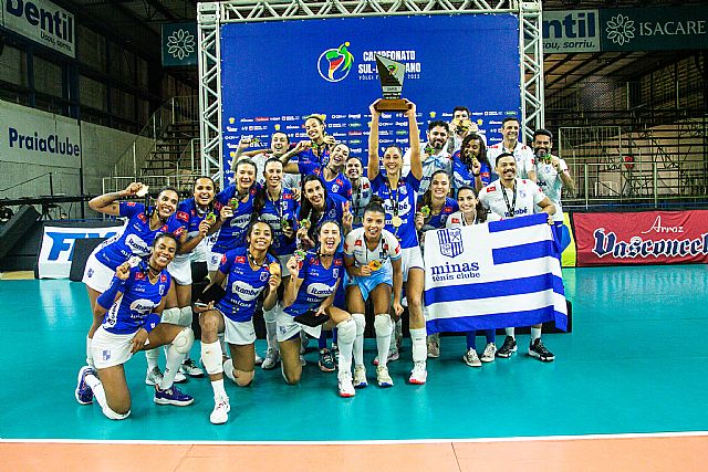 WorldofVolley :: SACCH W: For 6th time in history, Minas conquer South American Club Championship
