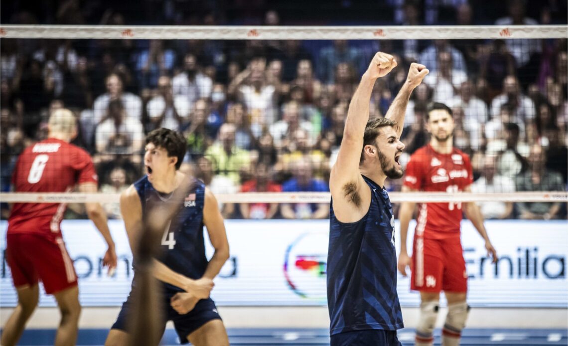 WorldofVolley :: VNL M: DeFalco’s serves make Poland powerless –Americans get back to final after 3 years