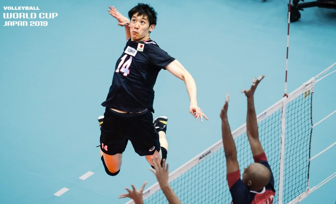 Yuki Ishikawa 石川祐希 always lurks in the pipe to kill the ball! | Men's Volleyball World Cup 2019