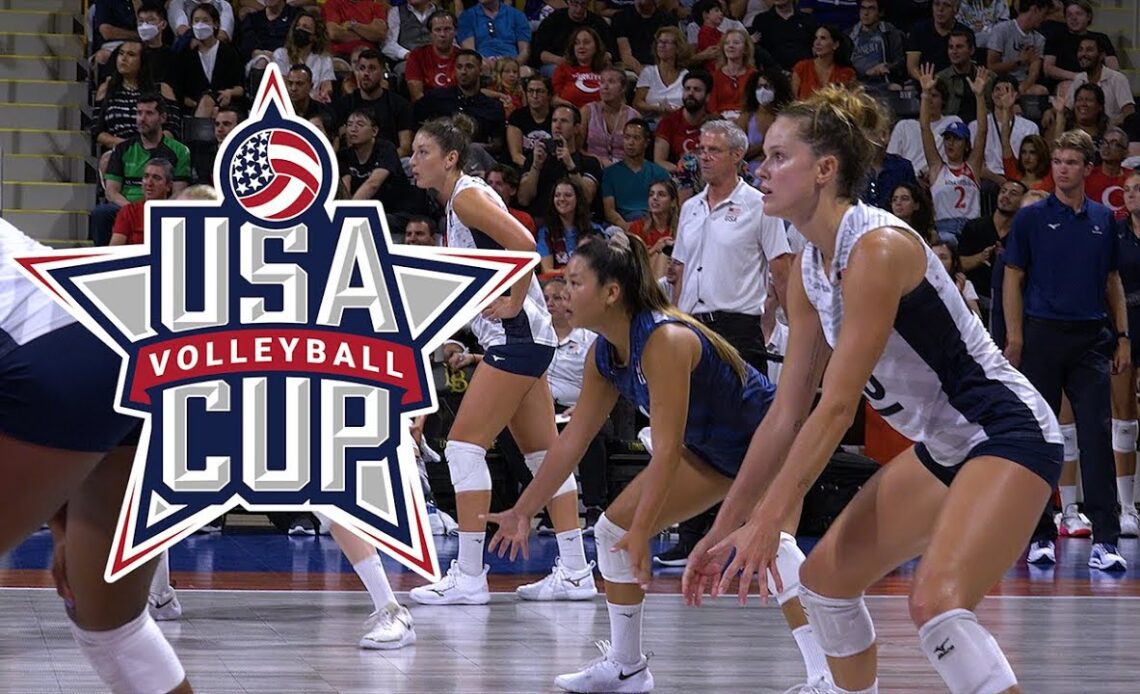 U.S. Women's National Team 2022 USA Volleyball Cup Match 2 Recap