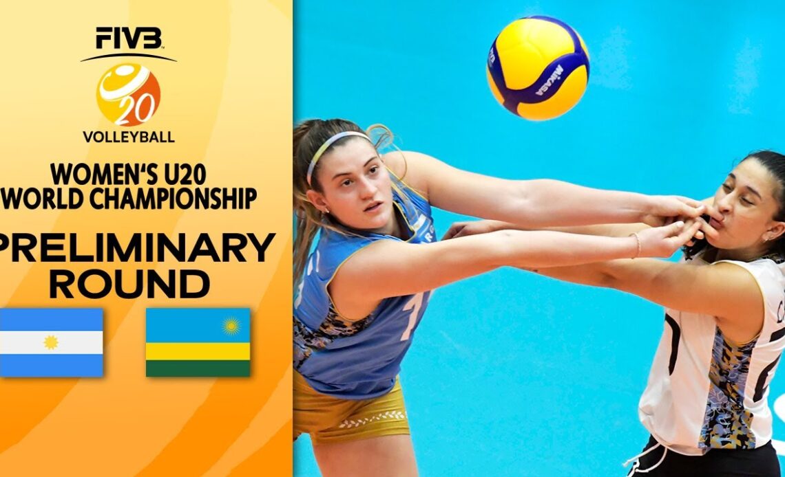 ARG vs. RWA - Full Match | Women's U20 Volleyball World Champs 2021