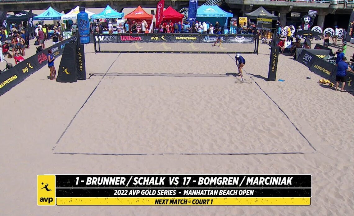 AVP MBO 2022 | Brunner/Schalk vs. Bomgren/Marciniak | Court 1 | Gold Series
