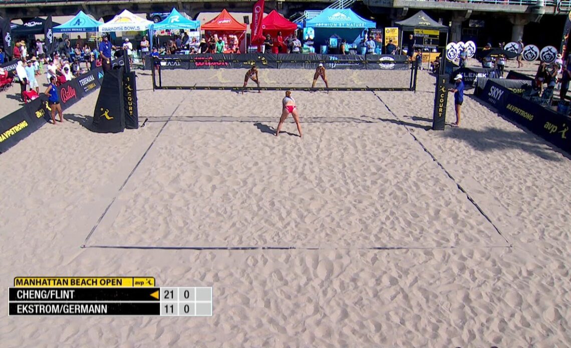 AVP MBO 2022 | Cheng/Flint vs. Ekstrom/Germann | Court 1 | Gold Series