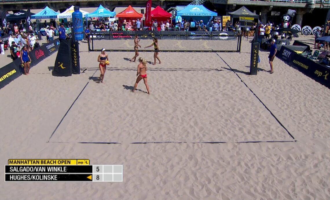 AVP MBO 2022 | Hughes/Kolinske vs. Salgado/Van Winkle | Court 1 | Gold Series