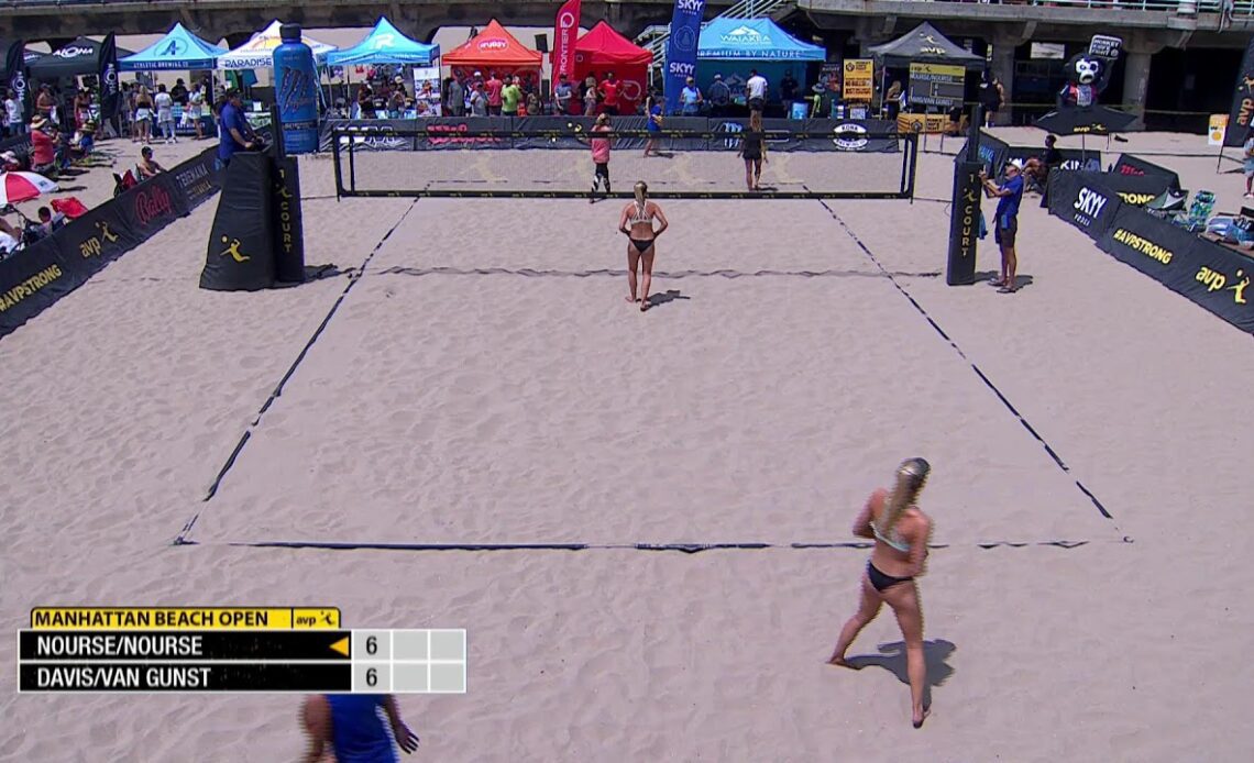 AVP MBO 2022 | Nourse/Nourse vs. Davis/Van Gunst | Court 1 | Gold Series