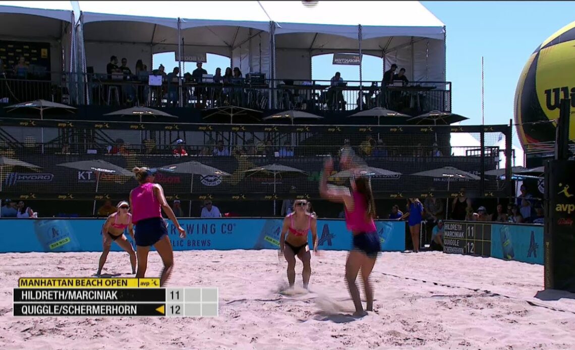 AVP MBO 2022 | Quiggle/Schermerhorn vs. Hildreth/Marciniak | Stadium Court | Gold Series