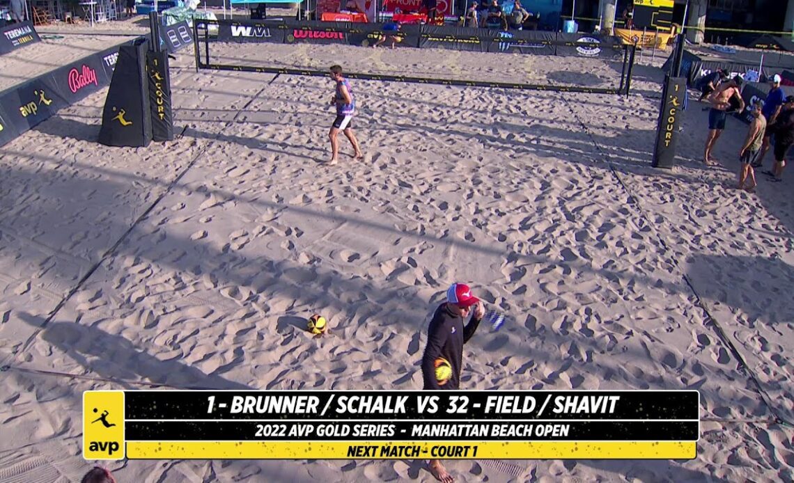 AVP MBO 2022 | Schalk/Brunner vs. Field/Shavit | Court 1 | Gold Series