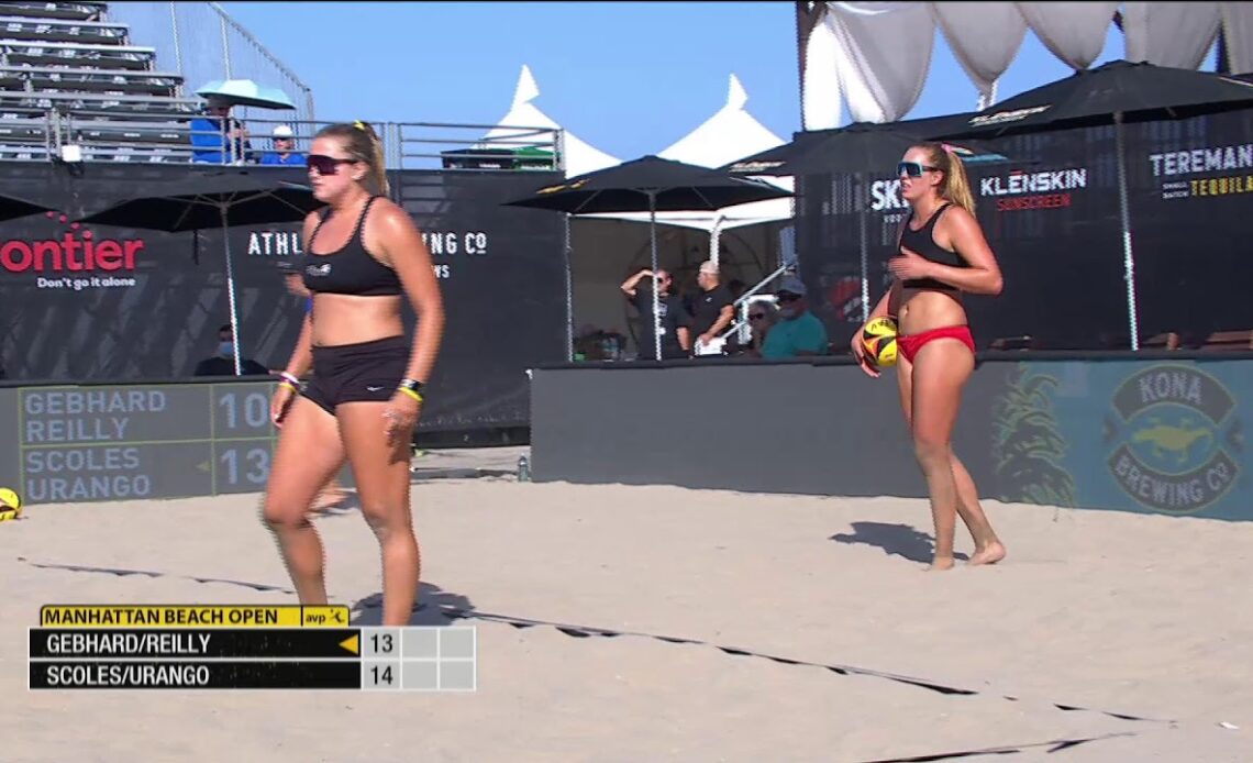 AVP MBO 2022 | Scoles/Urango vs. Gebhard/Reilly | Stadium Court | Gold Series