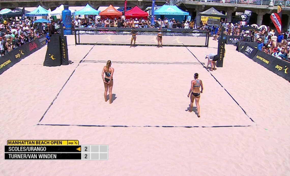 AVP MBO 2022 | Urango/Scoles vs. Turner/Van Winden | Court 1 | Gold Series