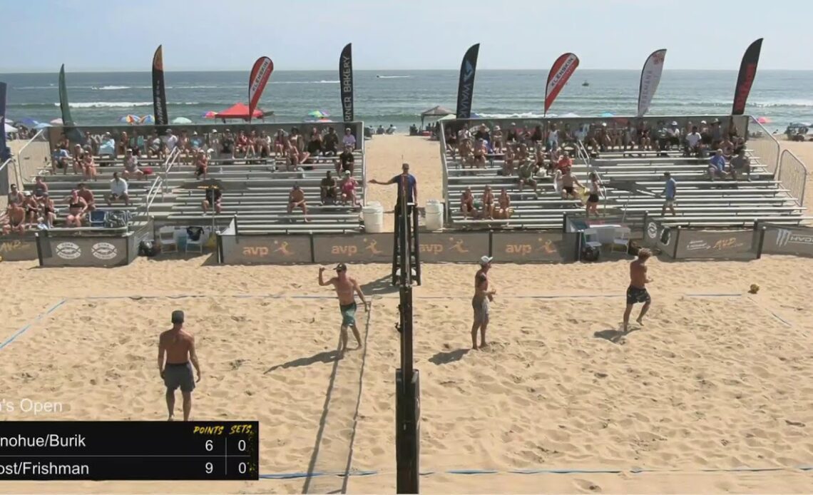 AVP Virginia Beach Open | Donohue/Burik VS Drost/Frishman | Men's Open