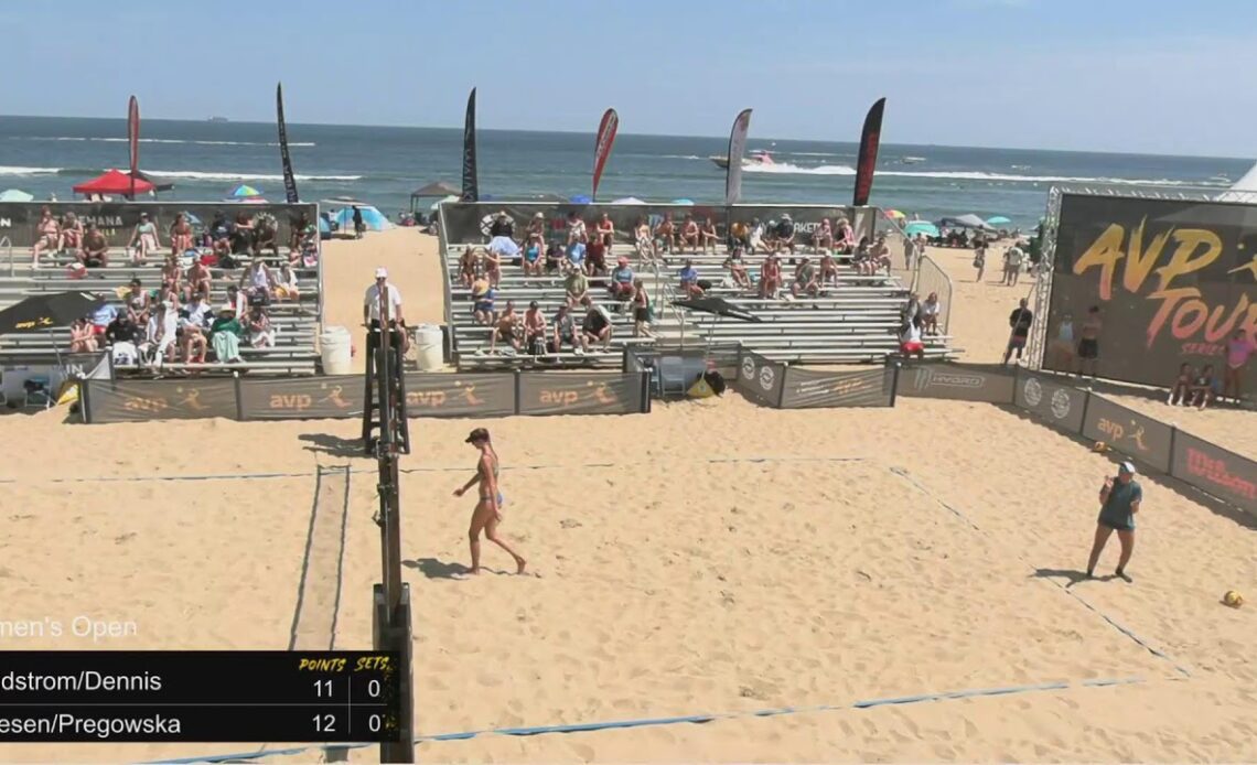 AVP Virginia Beach Open Lindstrom/Dennis VS Friesen/Pregowska Women