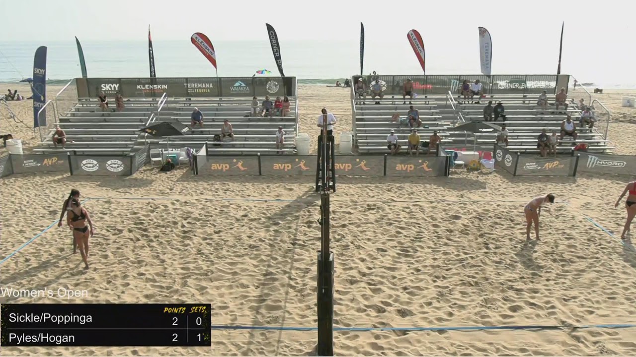 AVP Virginia Beach Open Sickle/Poppinga VS Pyles/Hogan Women's Open