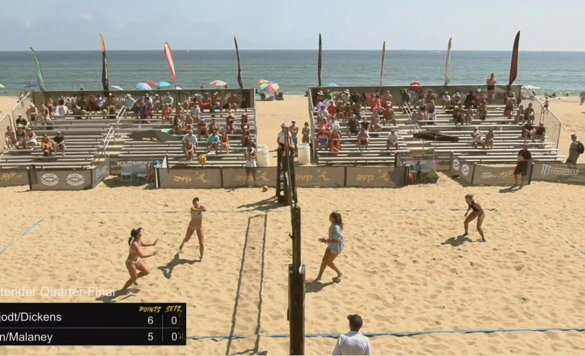 AVP Virginia Beach Open | Skjodt/Dickens VS Kan/Malaney | Contender Quarter-Final