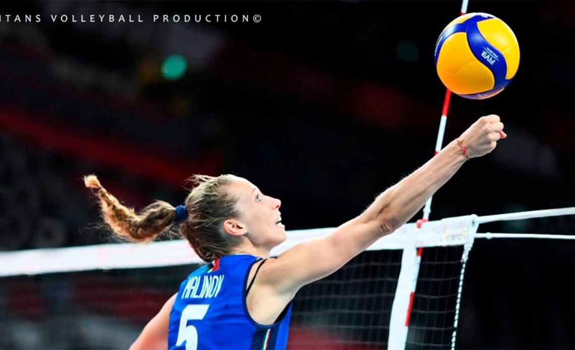 Amazing Volleyball Tricks-DUMPs by Setter Ofelia Malinov | Best Volleyball SKILLS | VNL 2022