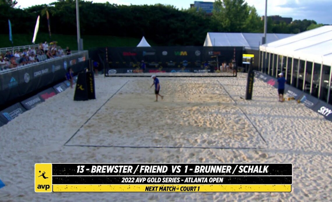 Atlanta Open 2022 | Brewster/Friend vs. Brunner/Schalk | Court 1 | Gold Series